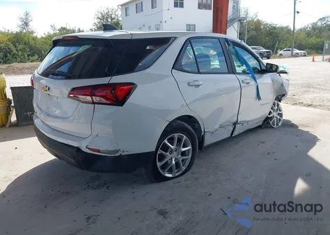 2024 Chevrolet Equinox Fwd Ls из США, поврежденный, VIN 3GNAXHEG6RL313386